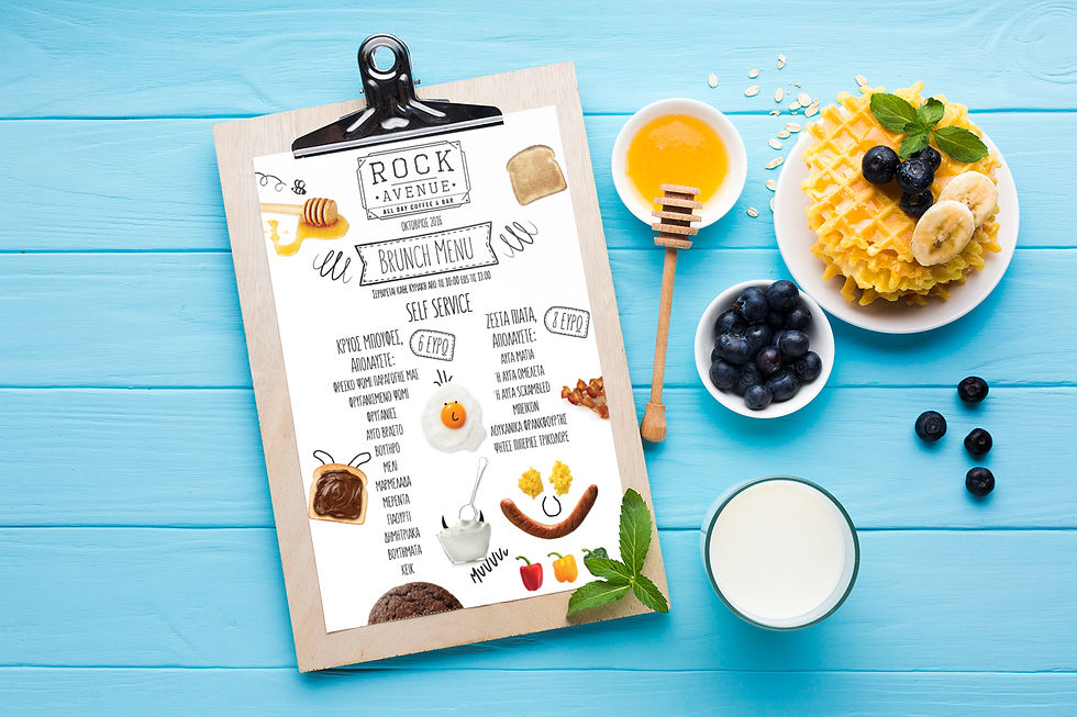 BRUNCH MENU