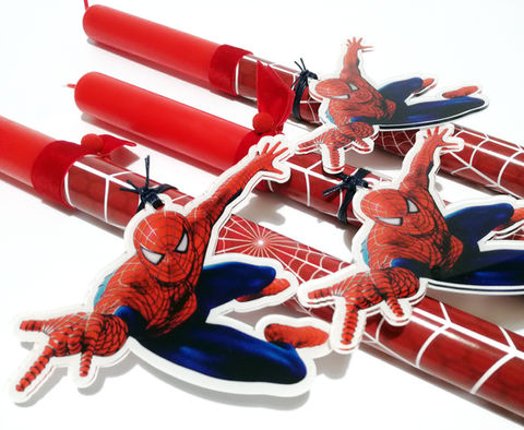 Λαμπάδες για αγόρια, spiderman