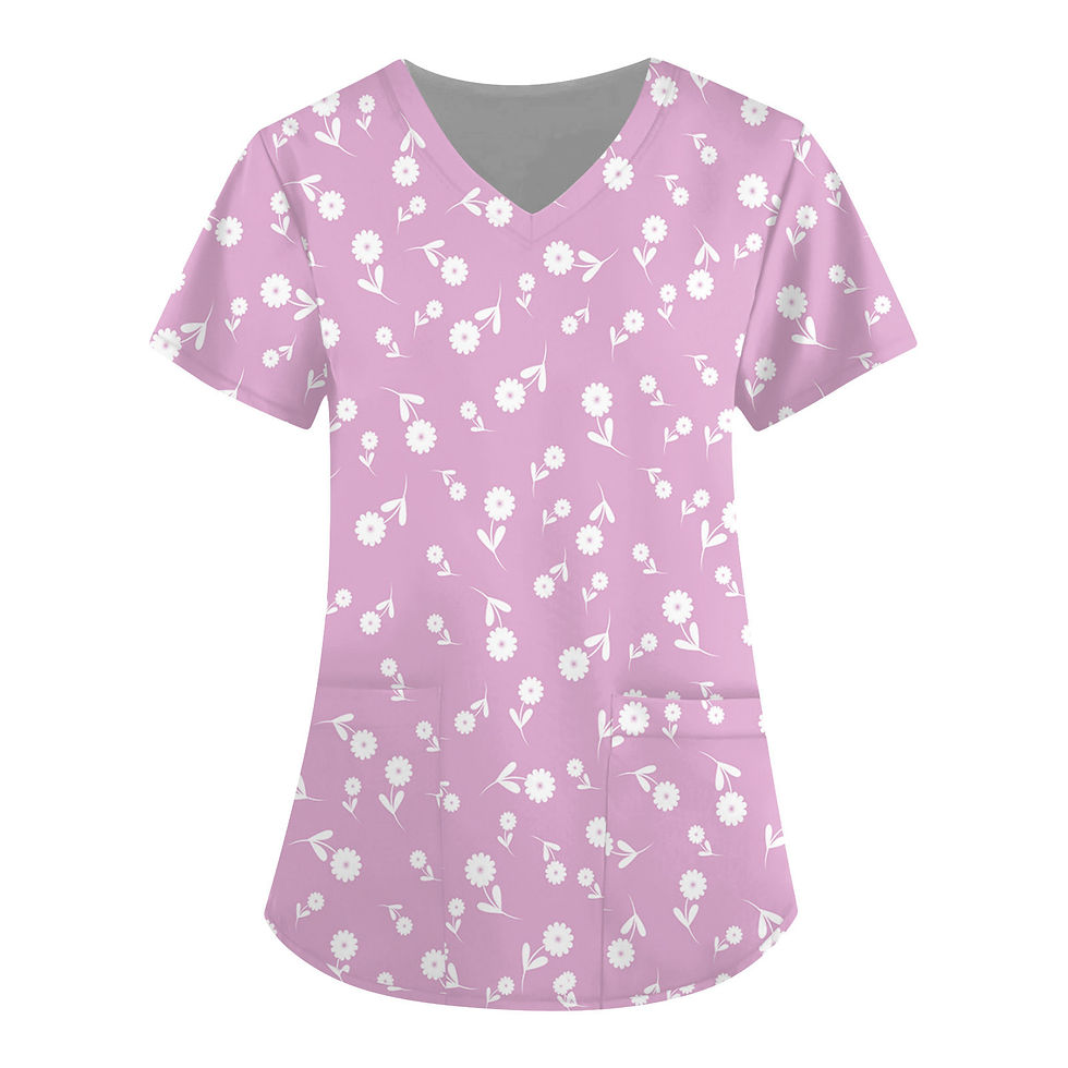 Thumbnail: Nomadic Uniform Scrubs printed