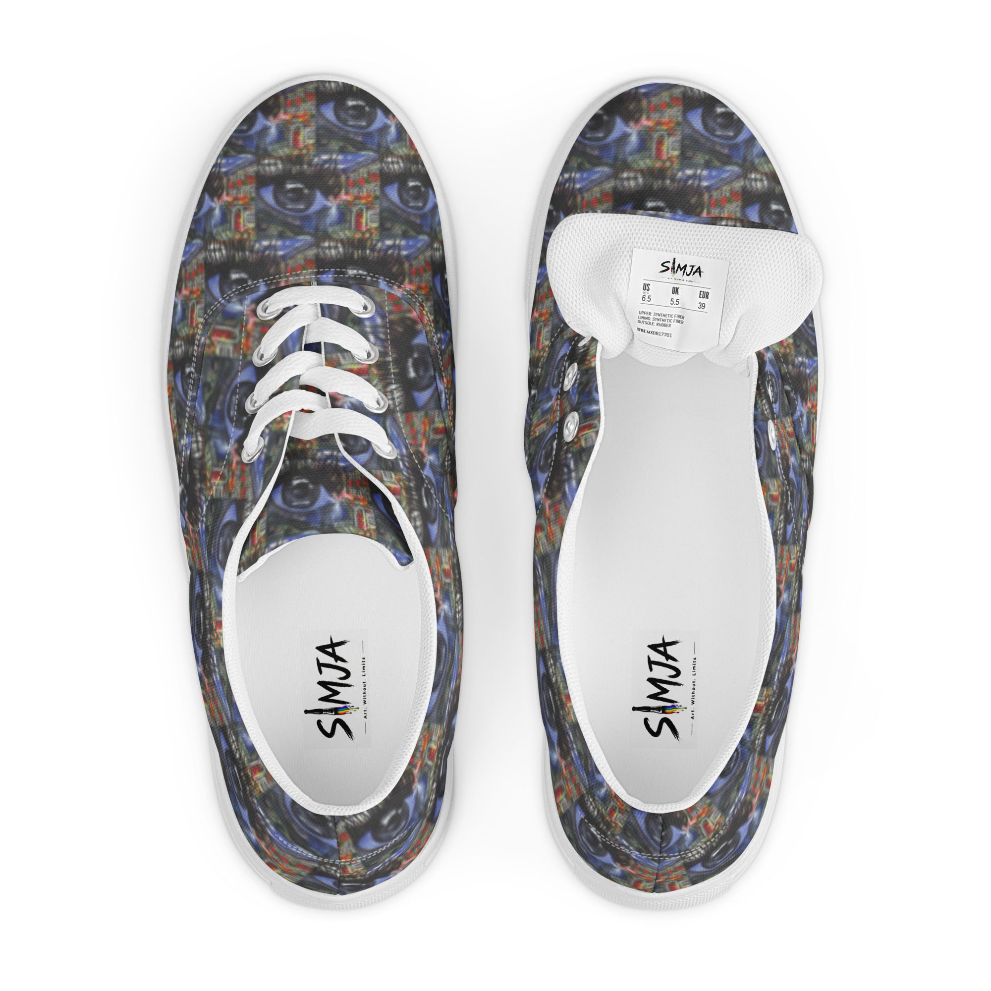 NAZAR Women’s lace-up canvas shoes
