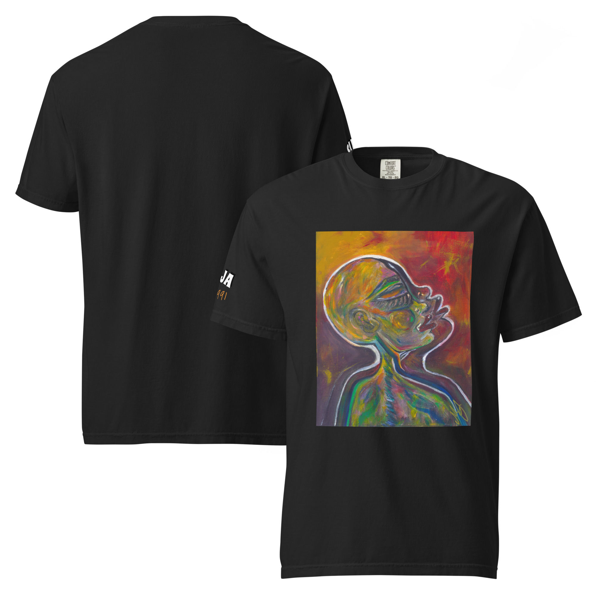 VANIR GOD Unisex garment-dyed heavyweight t-shirt