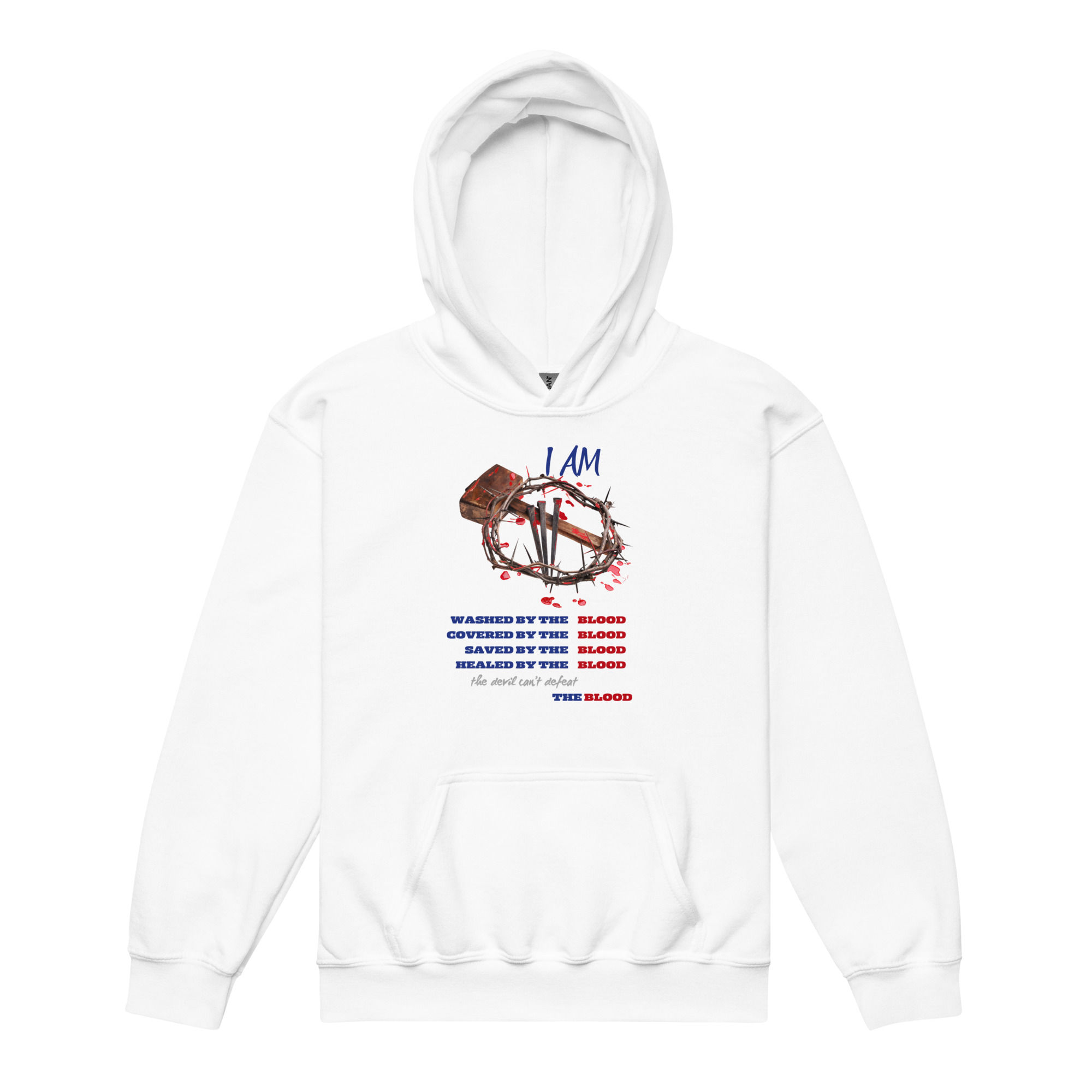 Washed By The Blood Youth heavy blend hoodie