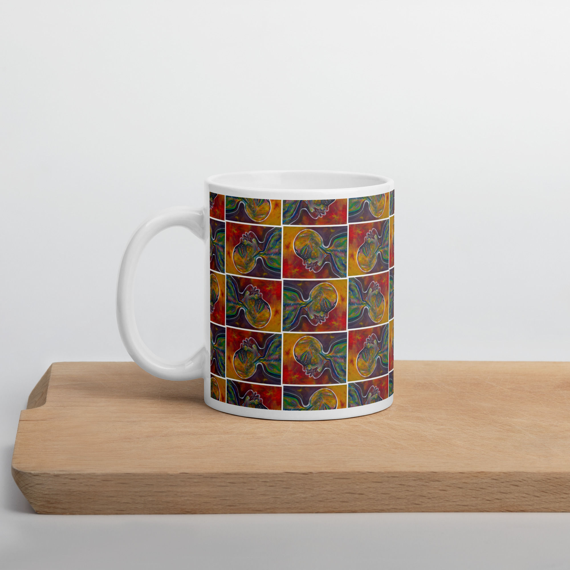 VANIR GOD White glossy mug