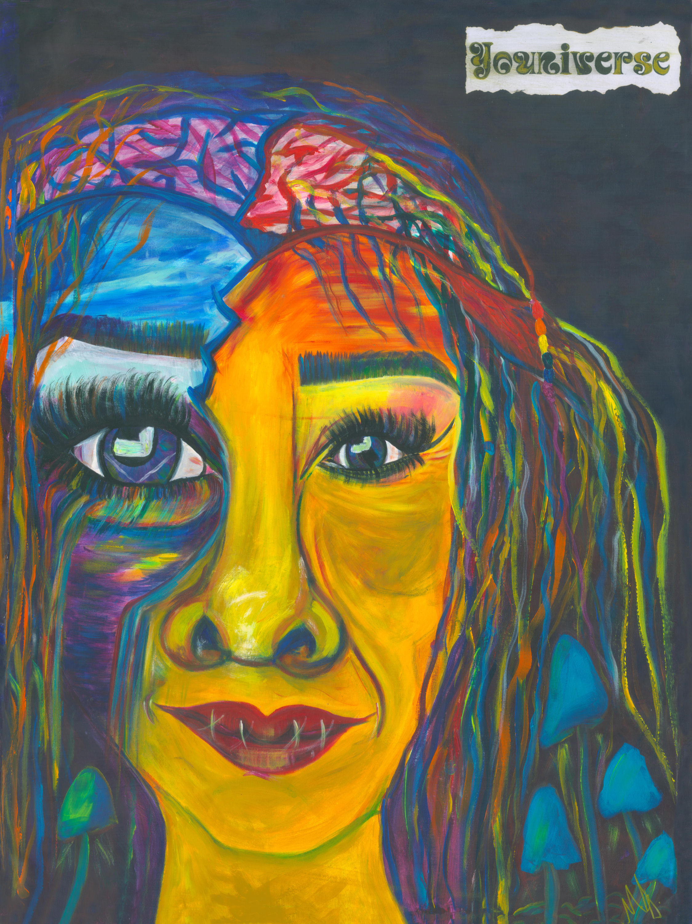 SIMJA Art Print – A3 Linen