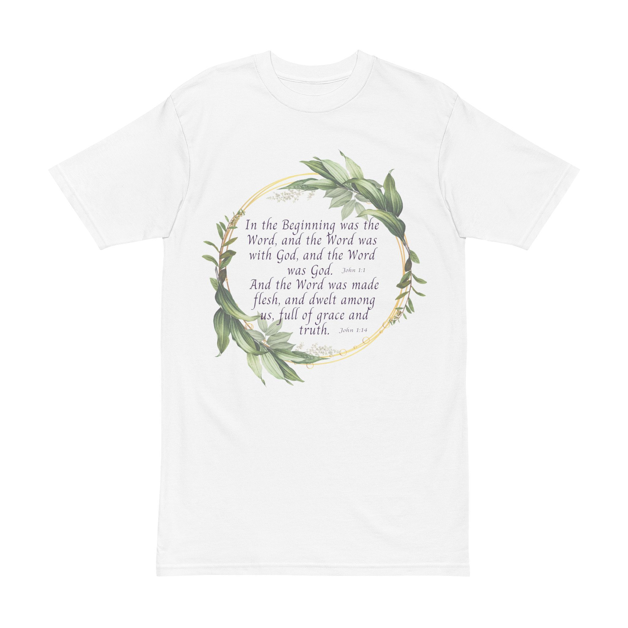 In The Beginning Men's Heavyweight Tee