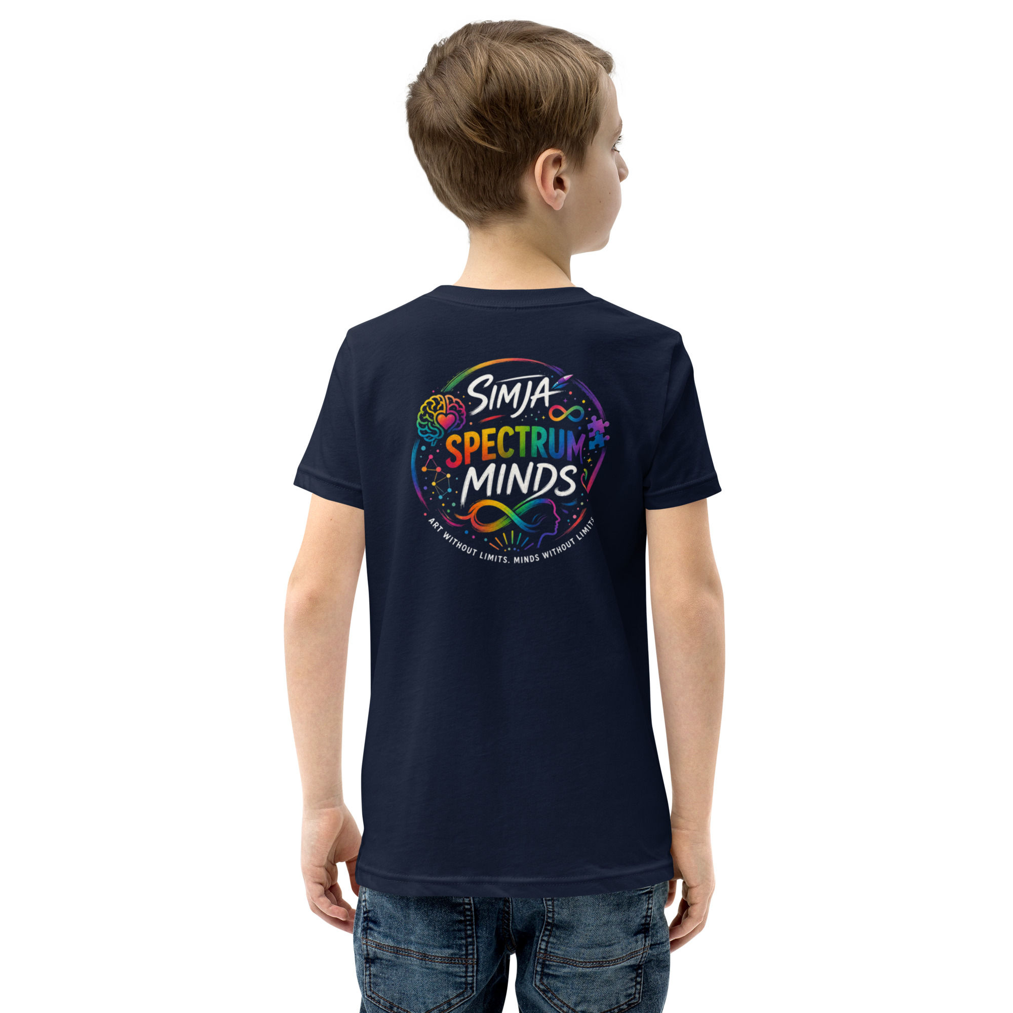 THINKING IN FULL COLOUR Youth Short Sleeve T-Shirt