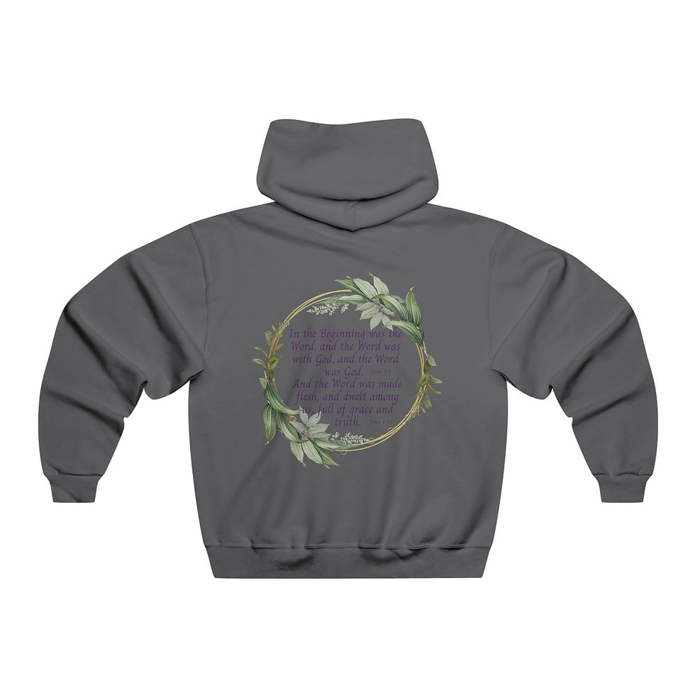 Thumbnail: In the Beginning Men's NUBLEND® Hooded Sweatshirt