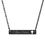 Thumbnail: I Love Jesus Cutout Cross Bar Necklace (Engraving)