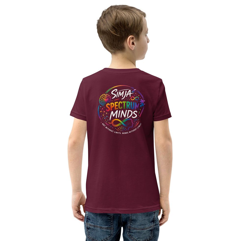 Thumbnail: AUTHENTIC BEATS FITTING IN Youth Short Sleeve T-Shirt