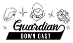 Guardian Down Cast Artwork | Custom Podcast Merch Artwork | Clem & Gim Creative Co.