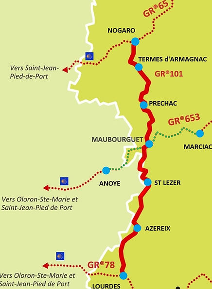 Profitez de vos parcours en toute liberté grâce à un service fiable, rapide et sécurisé sur les GR 101 et 653 