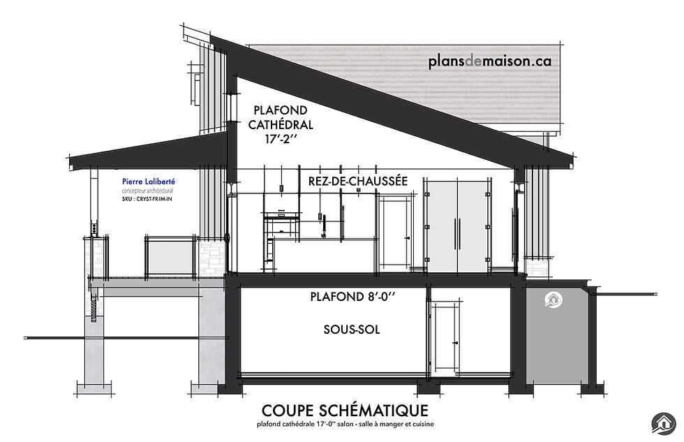 coupe-schematique-modele-crystal-1640-pi2-maison-contemporaine