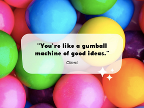 😮 She called me a gumball machine