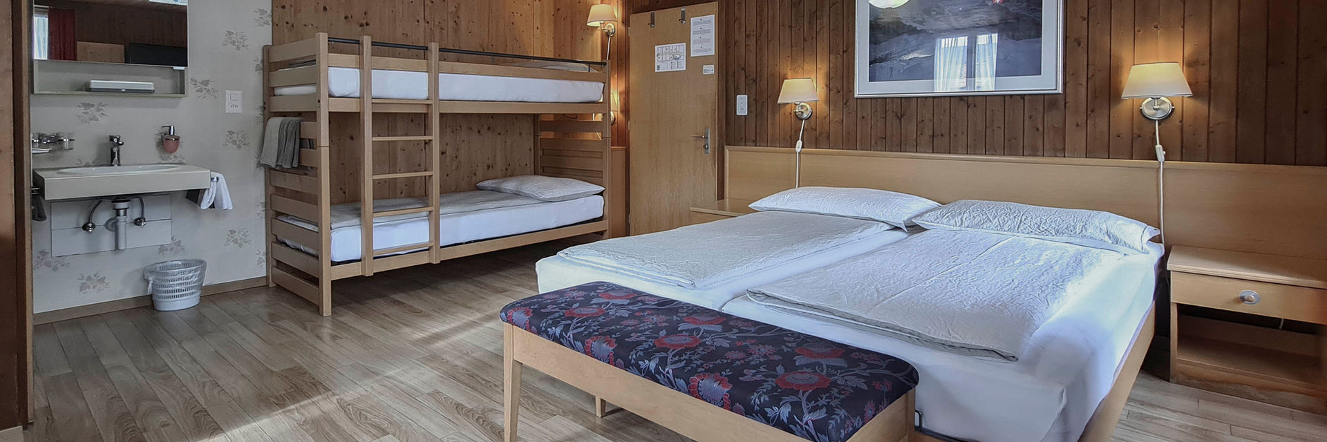 Hotel Rössli - Zimmer Kategorien Standard Familien Zimmer