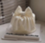White Ribbon Cake