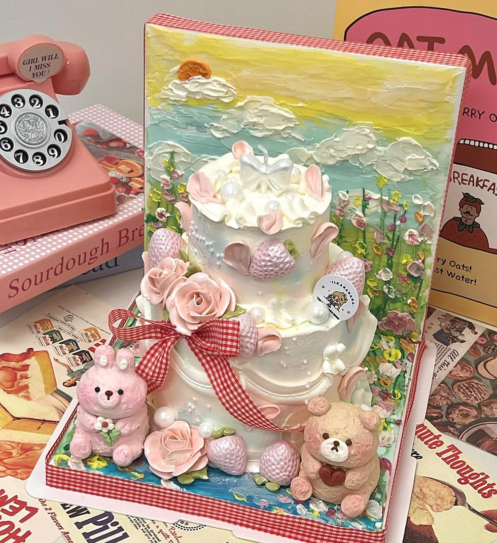 Thumbnail: Double layer Strawberry Cake