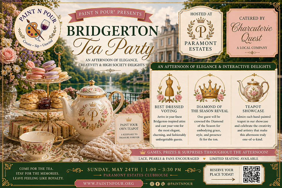 Bridgerton Tea Party: A Most Noteworthy Affair at Paramont Estates