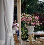 owner working at a wedding behind the scenes