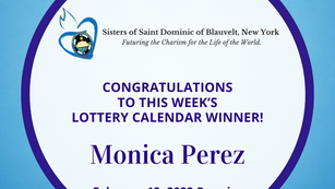 Lottery Calendar Winner - February 12, 2022