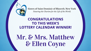 Lottery Calendar Winner - March 1, 2021