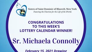 Lottery Calendar Winner - February 15, 2021