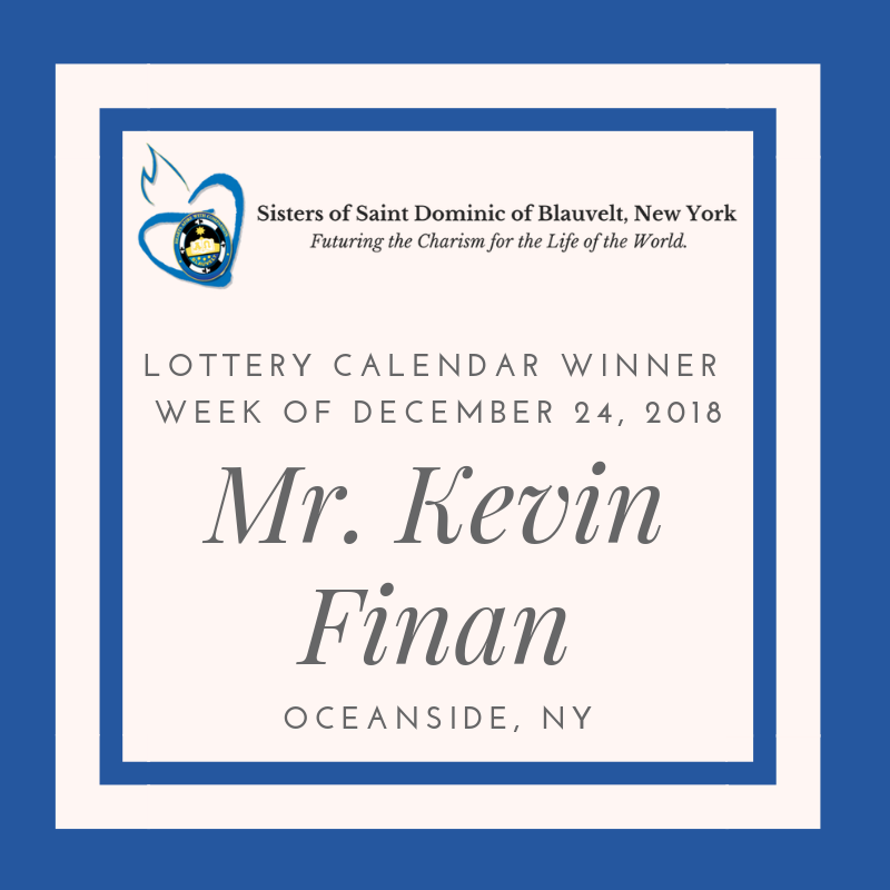 Lottery Calendar Winner