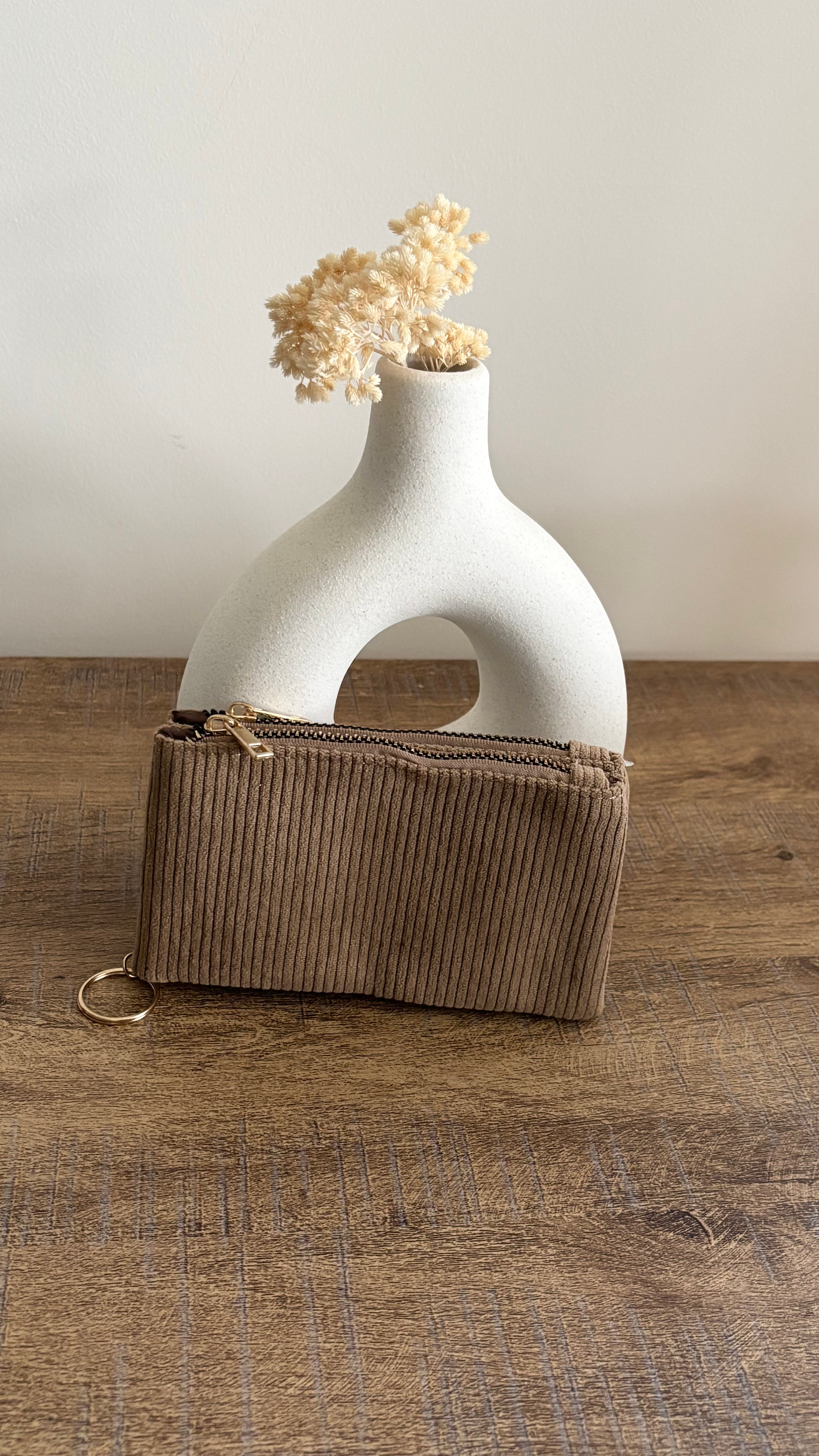 Porte-monnaie velours 