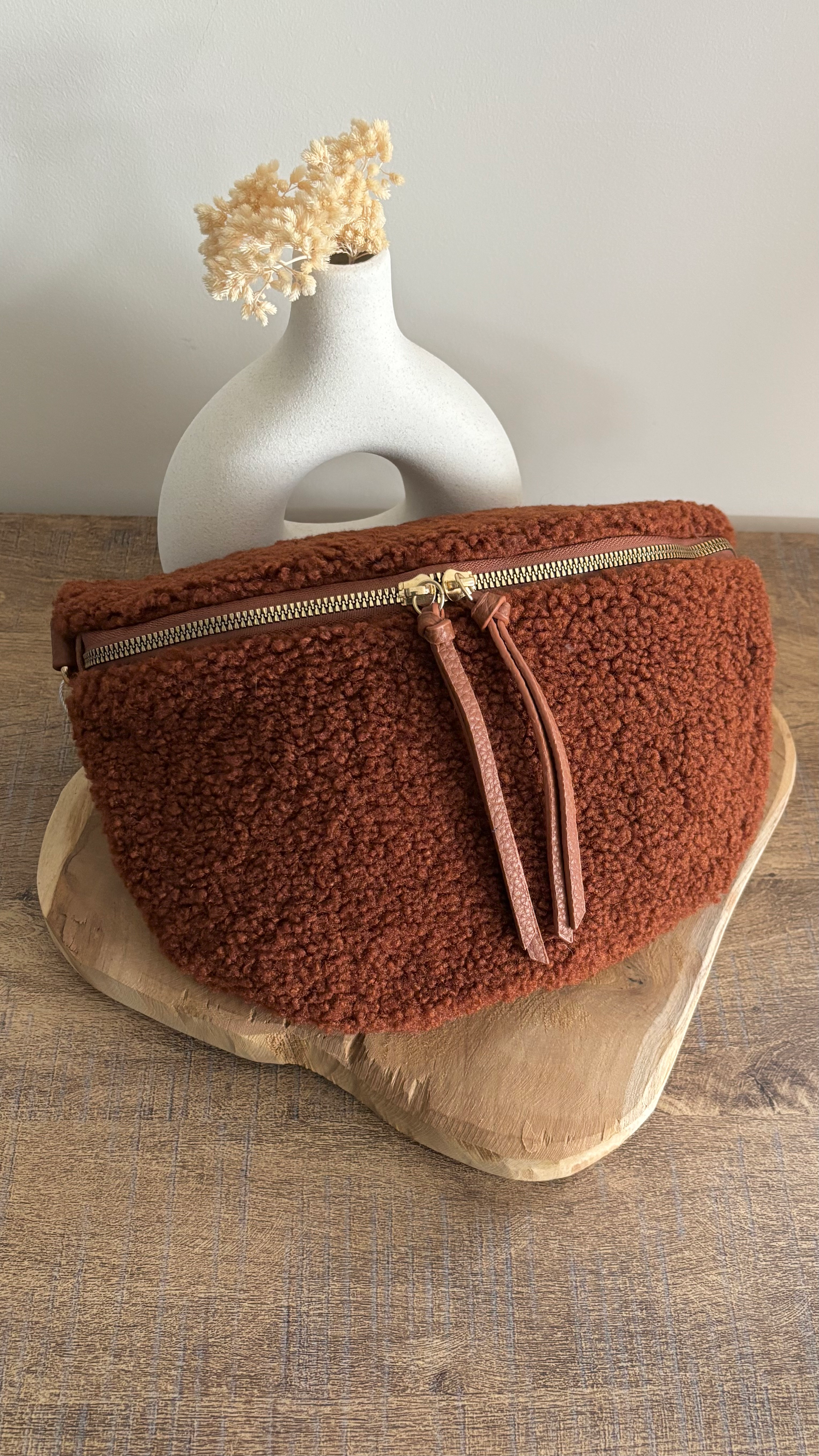 Sac banane bouclette 