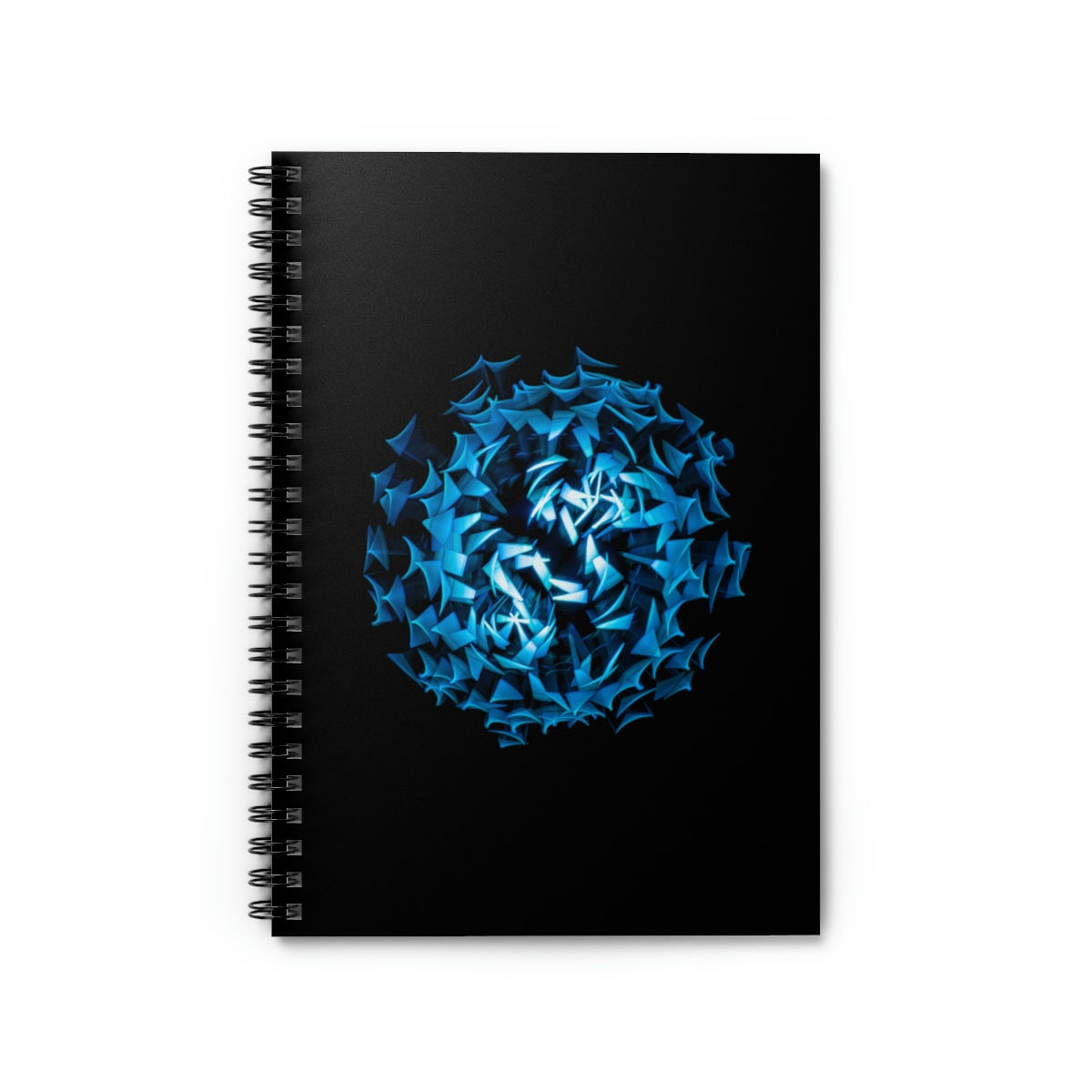 Snowflake Spiral Notebook - Ruled Line