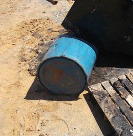 Site clean up activities