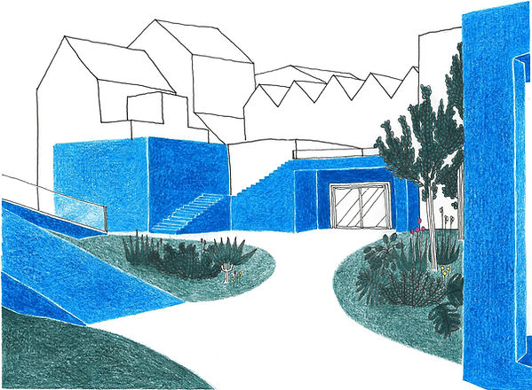 Projet Master architecture d'intérieur pour La Cambre. Pauline RAVIER Architecte d'intérieur à Paris