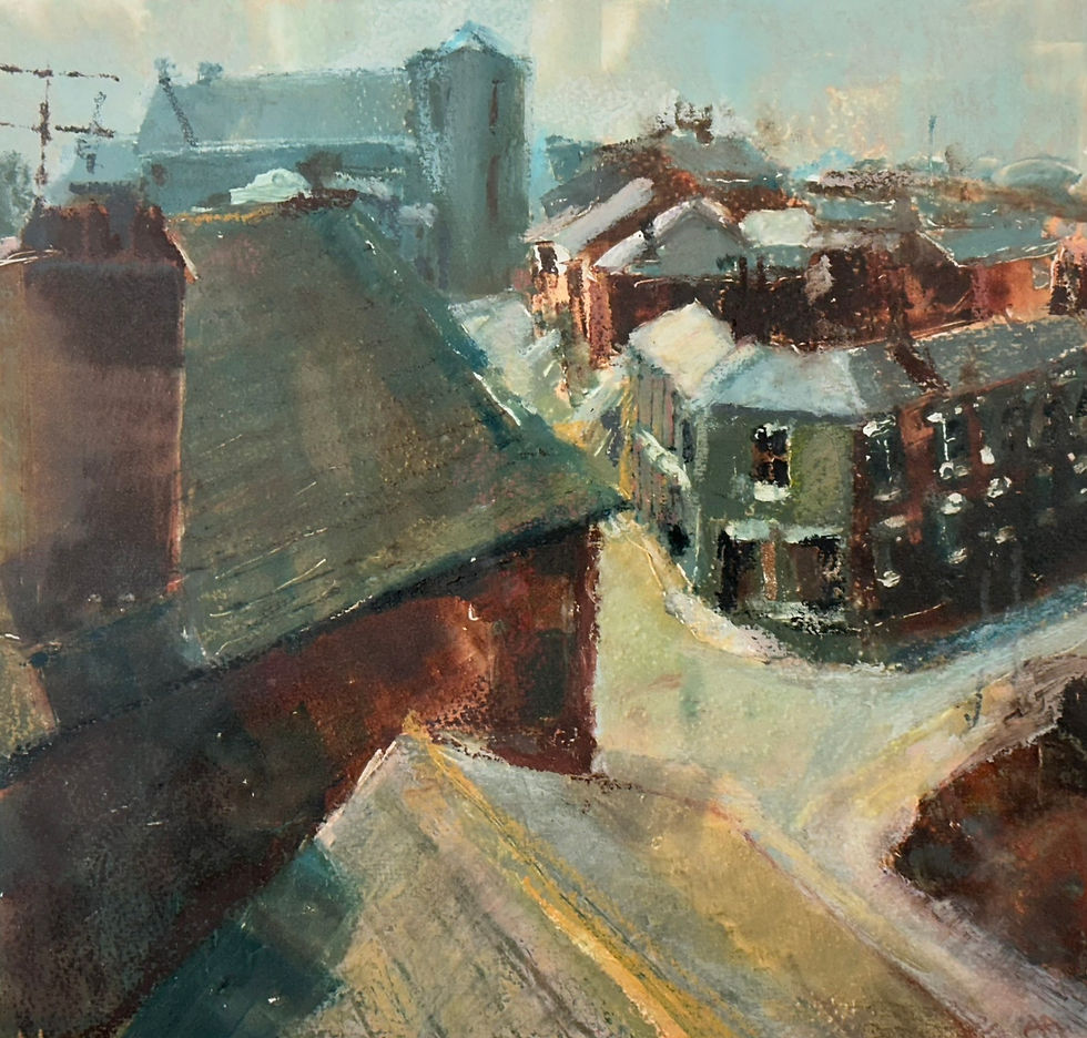 View from Studio -  Anne Aspinall MAFA