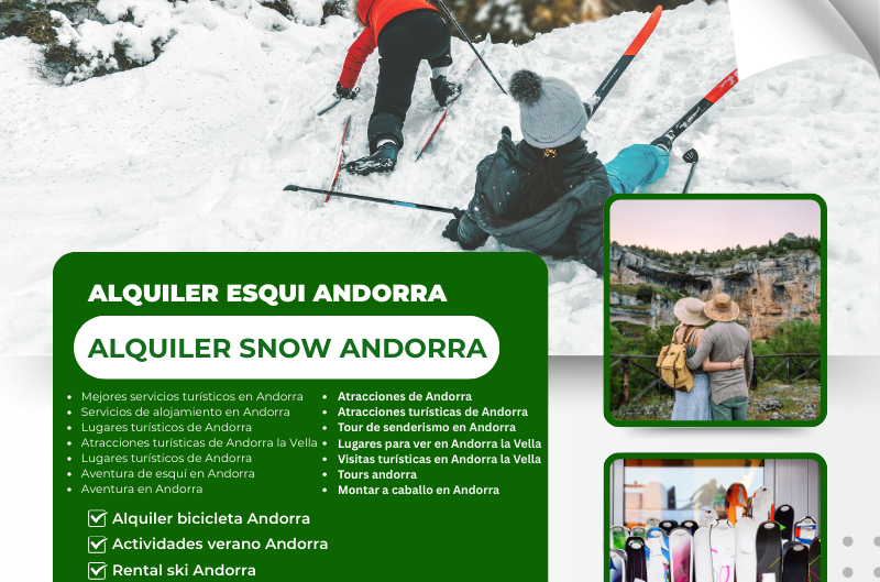 Alquiler Esqui Andorra: Equipos Modernos para una Experiencia Perfecta
