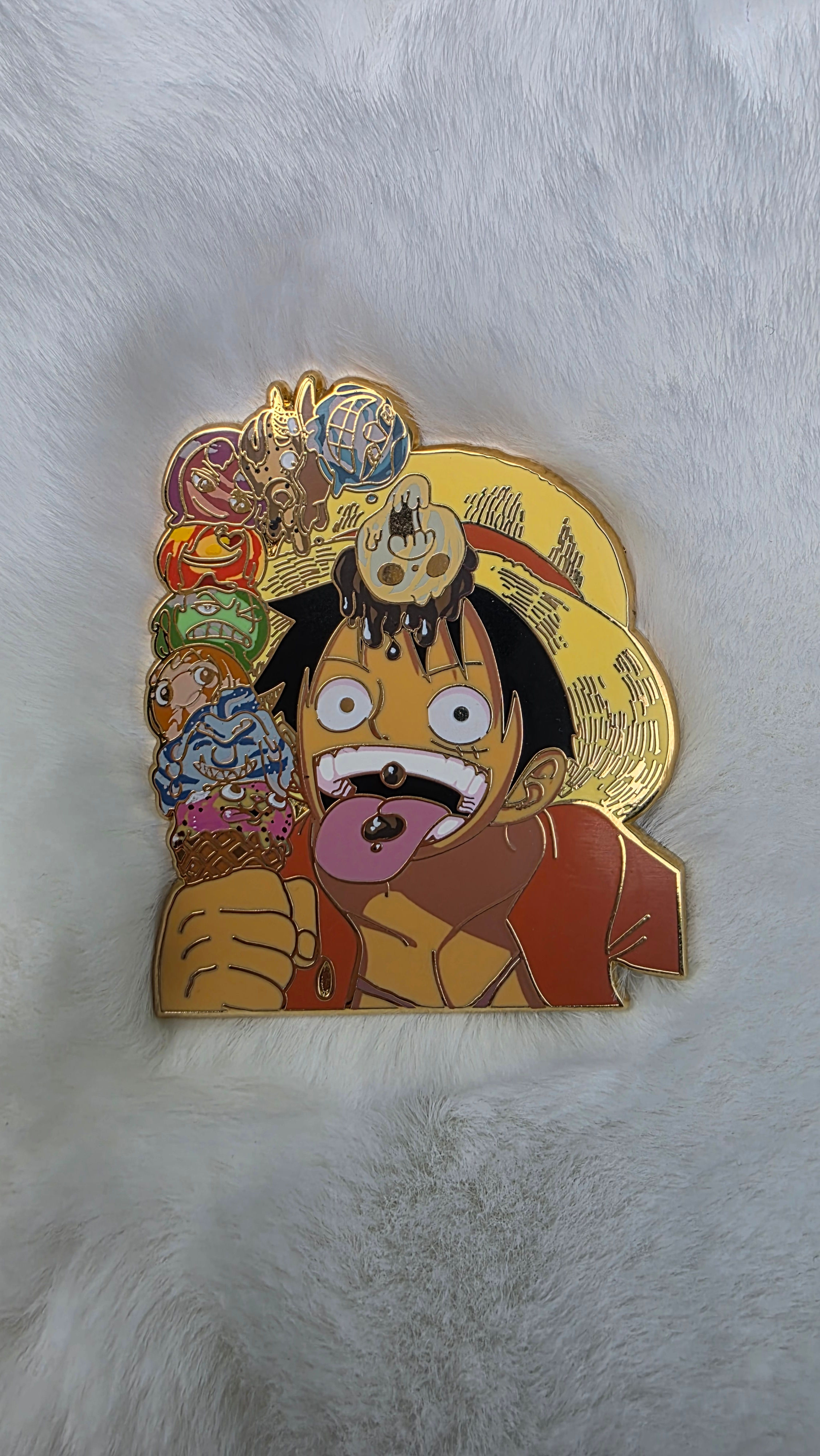 One Piece Luffy Pin