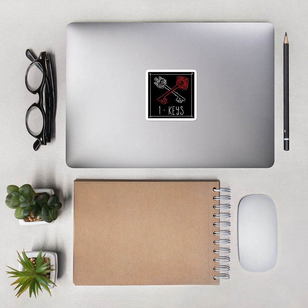 Thumbnail: Episode 1 - Keys 3x3 Sticker