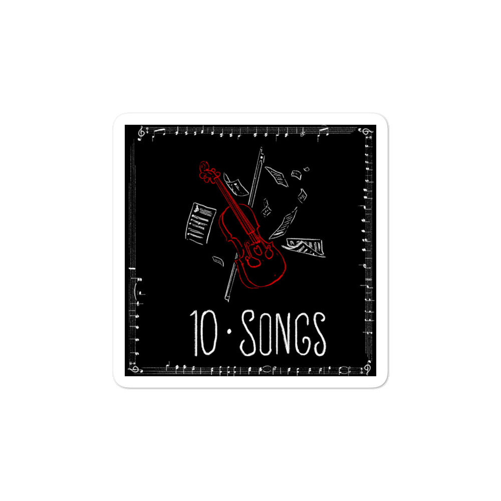 Episode 10 - Songs 3x3 Sticker