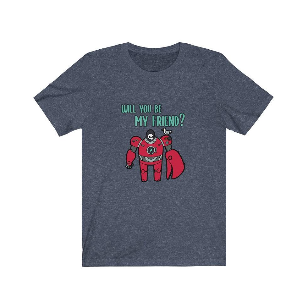 Thumbnail: 'Will You Be My Friend?' Unisex T-Shirt