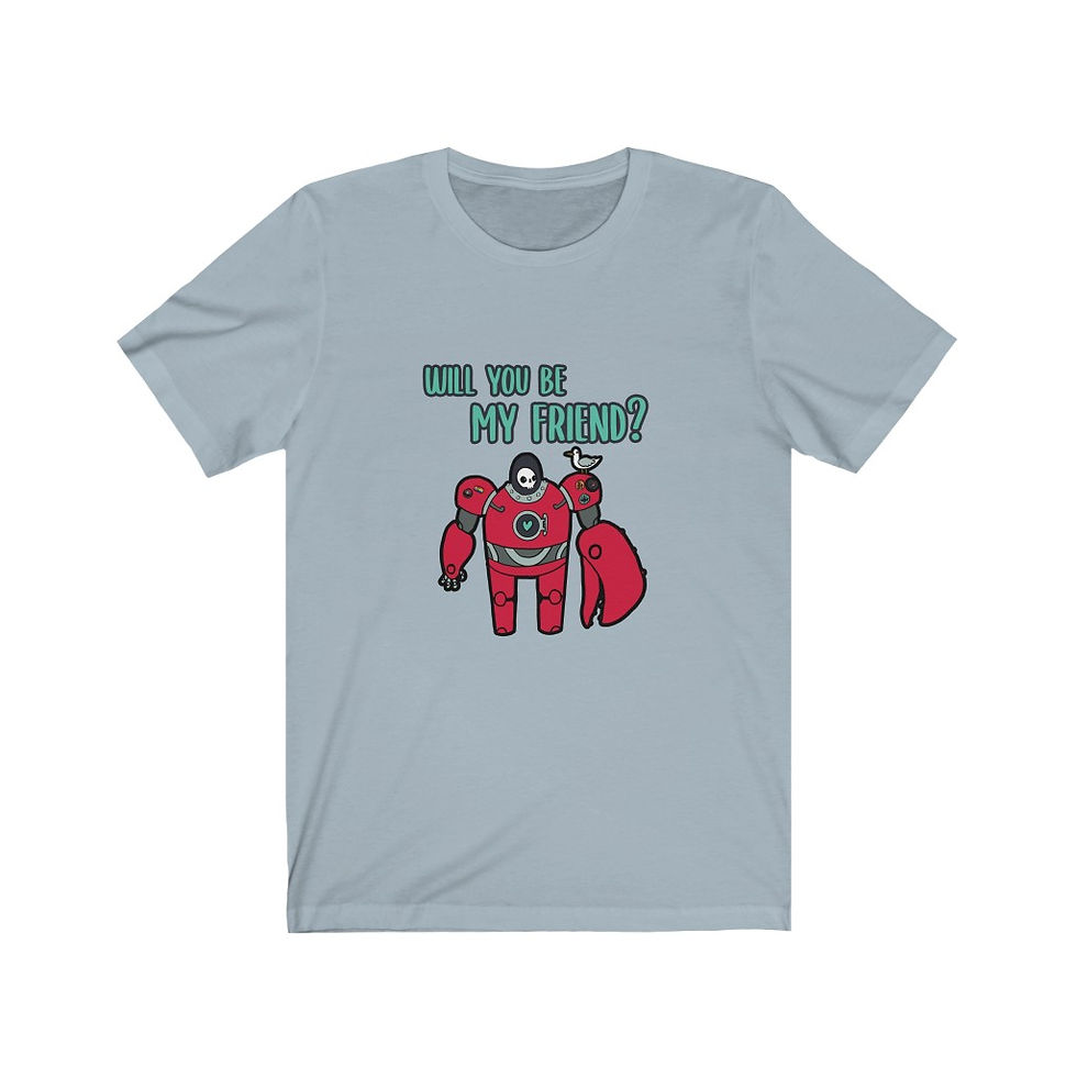 Thumbnail: 'Will You Be My Friend?' Unisex T-Shirt