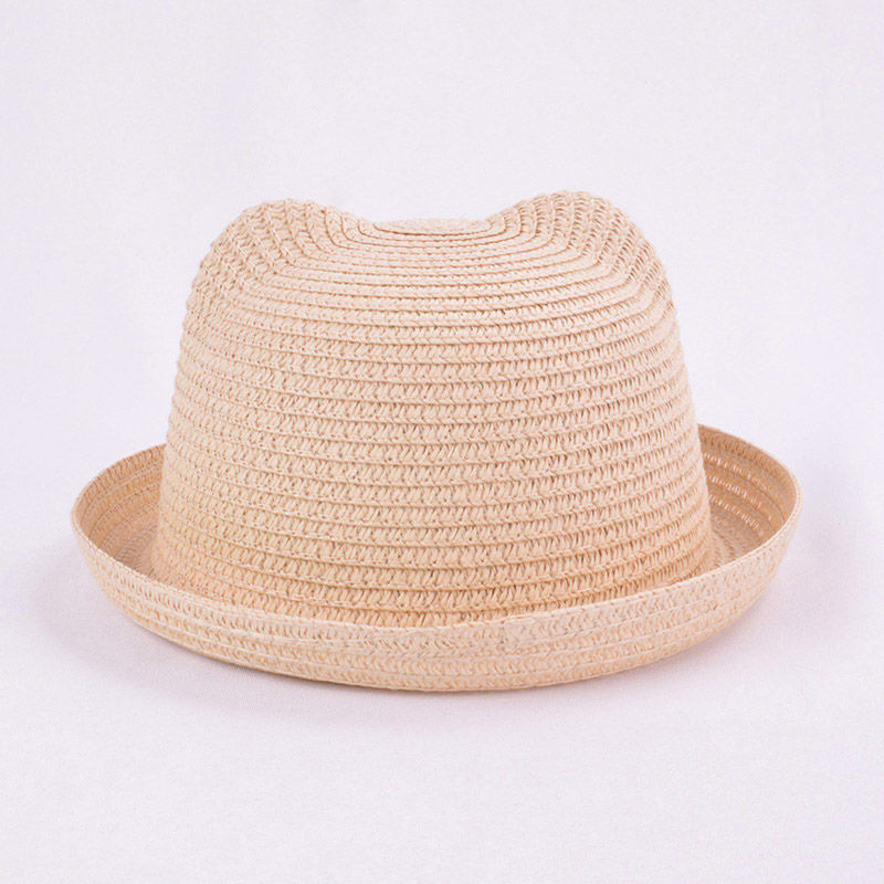 Thumbnail: Fashion Lovely Girls Boys Straw Hats Practical & Stylish