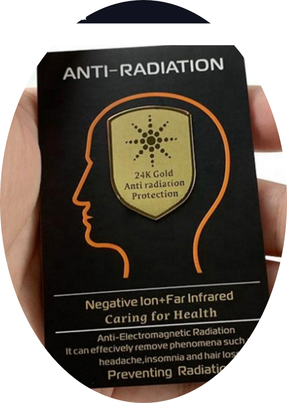 EMFDEFENSE™ Negative Ions Sticker