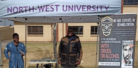 DRUG AWARENESS CAMPAIGN AT NORTH WEST UNIVERSITY