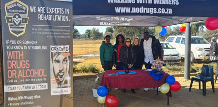 DRUG AWARENESS CAMPAIGN IN DE DEUR