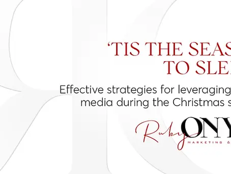 'Tis the Season to Sleigh in the world of social media marketing!