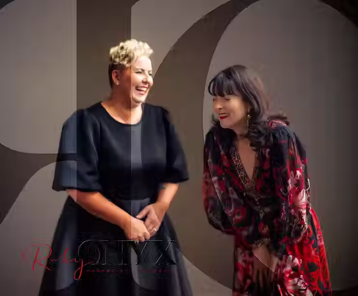 Co-Founders of RubyOnyx - Kirsti Reynolds and Amanda Dennis