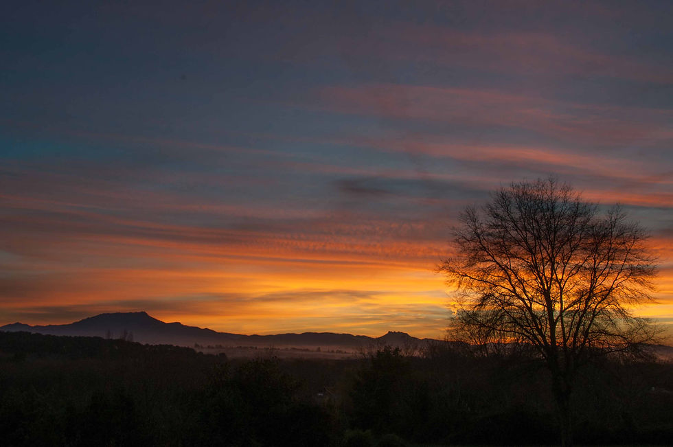 #Cherenda#Arcangues#coucher de soleil
