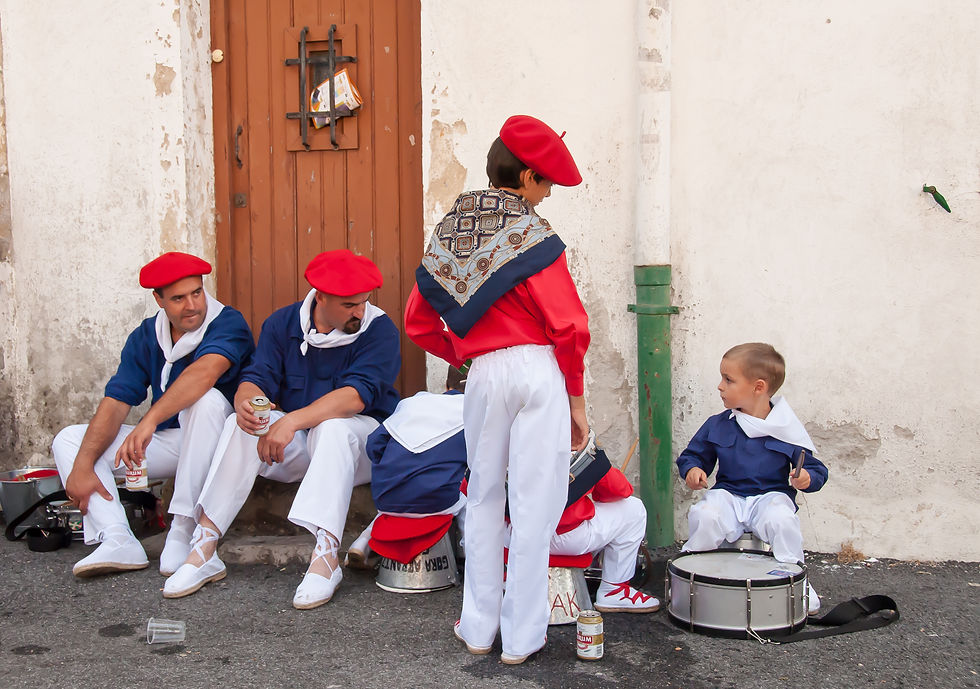 Pausa en la Alarde