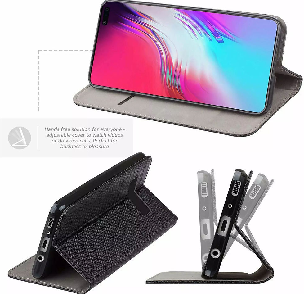 Miniaturebillede: Samsung Galaxy A16 5G – Flip Cover i Læder med Pung