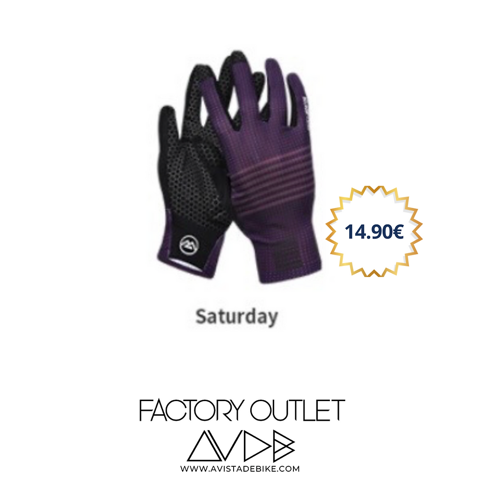 GUANTES LARGOS MORADOS SATURDAY