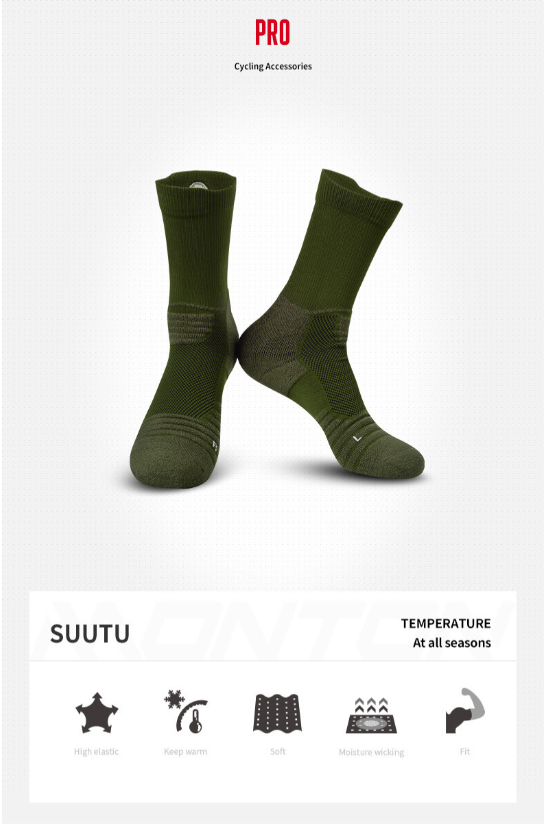 CALCETINES DE MERINO VERDES