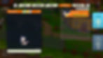 Game menu on Animon tab showing Lampecko Lv. 15, in battle, with Anispace buttons and a blurred village background.